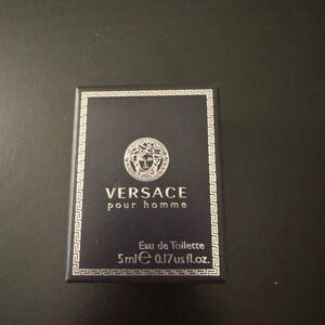 Versace Eau de Toilette in Elegant Black Packaging